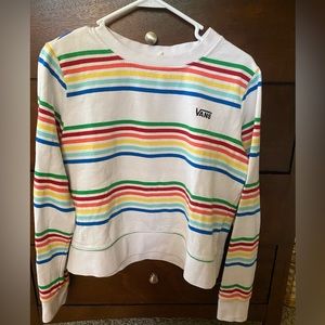 VANS medium rainbow sweatshirt